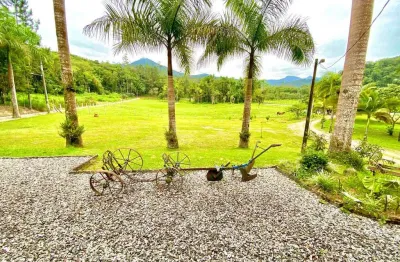 Terreno com grande área no bairro lorena, ótimo para sítio ou mesmo para fins comerciais em guabiruba com 60.500 m² com escritura (aceita permuta)