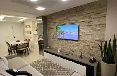 Apartamento à venda semi mobiliado com 3 quartos sendo 1 suíte no centro de brusque