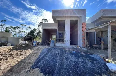 Casa na planta á venda com 1 suíte + 2 quartos no centro da guabiruba