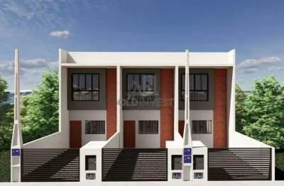 Sobrado geminado com 2 quartos, parcelamento facilitado, entrega em fevereiro de 2026