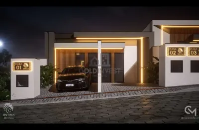 Casa com projeto moderno com 2 suites no bairro são pedro a poucos minutos do centro de brusque