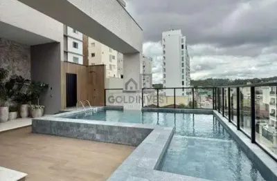 Apartamento com 1 suíte + 1 quarto á venda no centro de brusque