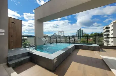 Apartamento com 1 suíte + 1 quarto á venda no centro de brusque