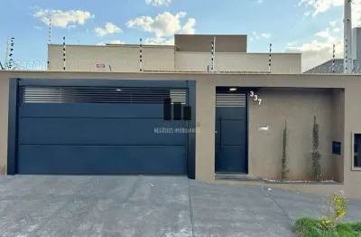 Casa 3 dormitórios para venda em são josé do rio preto, parque vila nobre, 3 dormitórios, 1 suíte, 2 banheiros, 2 vagas