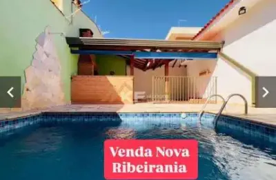 Casa à venda em ribeirão preto, nova ribeirânia, com 3 quartos, 250m²