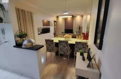 Apartamento à venda, no condominio bosque das caviúnas, jardim são josé, com 3 quartos, 75m²
