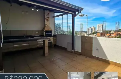 Cobertura à venda em ribeirão preto, lagoinha, com 2 quartos, 115m²