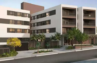 Apartamento para alugar em ribeirão preto, jardim nova aliança sul, com 1 quarto, 28,09m²