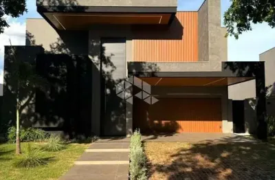 Casa térrea de alto padrão em alphaville - 4 suítes - área gourmet completa
