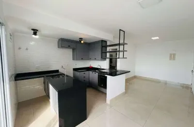 Apartamento com 2 dormitórios para alugar, 64m² por r$ 3.500/mês - jardim - santo andré/sp