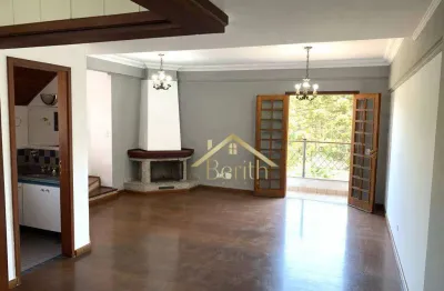 Apartamento duplex com 3 dormitórios à venda, 110 m² por r$ 840.000,00 - vila capivari - campos do jordão/sp