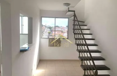 Cobertura com 3 dormitórios, 147 m² - venda por r$ 380.000,00 ou aluguel por r$ 2.180,00/mês - jardim santa clara - taubaté/sp