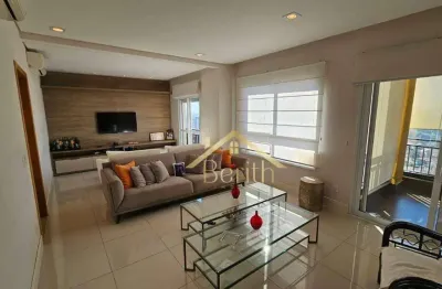 Apartamento com 3 dormitórios para alugar, 166 m² por r$ 7.000,00/mês - jardim das nações - taubaté/sp