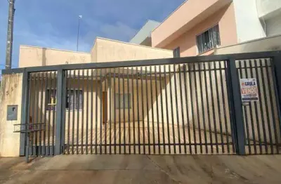 Casa para venda em campo mourão, jardim botânico i, 3 dormitórios, 1 banheiro, 1 vaga