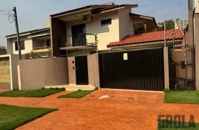 Sobrado para venda em campo mourão, jardim laura, 3 dormitórios, 1 suíte, 3 banheiros, 1 vaga