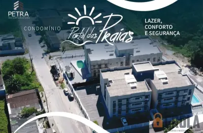 Apartamento para venda em matinhos, balneário flamingo, 2 dormitórios, 1 banheiro, 1 vaga