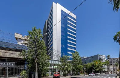 Sala comercial para alugar na avenida independência, 925, independência, porto alegre por r$ 1.700