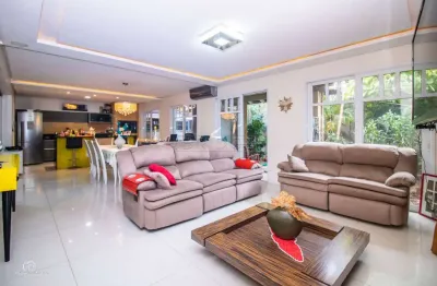 Casa em condomínio fechado com 4 quartos para alugar na rua attílio bilibio, 120, jardim carvalho, porto alegre por r$ 15.800
