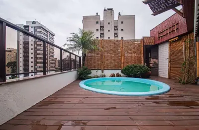 Cobertura com 3 quartos para alugar na rua faria santos, 786, petrópolis, porto alegre por r$ 7.850