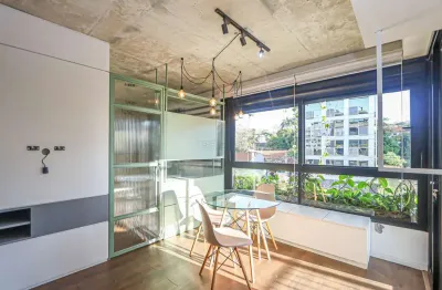 Loft com 1 quarto para alugar na rua josé de alencar, 1068, menino deus, porto alegre por r$ 3.100