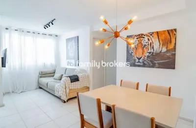 Apartamento de 2 quartos | 44,33 m² | totalmente mobiliado e porteira fechada