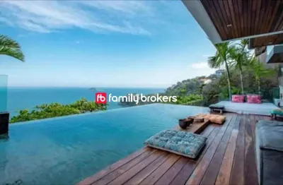 Magnífica mansão triplex no joá: 880m² | vista mar | 5 quartos