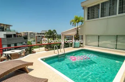 Excelente cobertura duplex com 400m² | varandas do atlântico - barra da tijuca