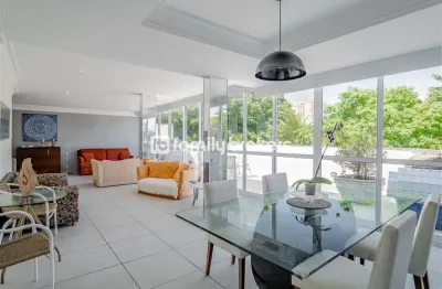 Jardim oceânico: cobertura linear de 444m² e 4 quartos à venda na barra da tijuca