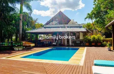 Exclusiva mansão duplex de 708m² | 7 quartos | área de lazer excelente - itanhangá