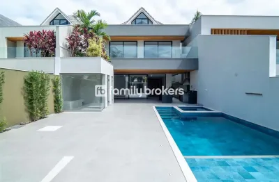Condomínio blue houses: casa de 420m² | 5 suítes à venda - barra da tijuca!