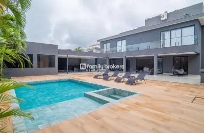Condomínio santa mônica: mansão triplex com 5 suites | 1.067m² | 4 vagas
