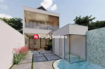 Greenhouse: casa tríplex ecológica de 3 suítes | 260m² | 2 vagas | lazer completo