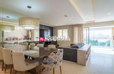 Apartamento vista laguna - 170 m² - 3 suites - 2 vagas - andar alto.