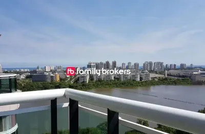 Barra da tijuca: cobertura duplex de 4 quartos e 3 vagas à venda no península