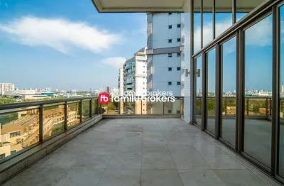 Espetacular apartamento com 370m² | 5 quartos | 4 vagas - península