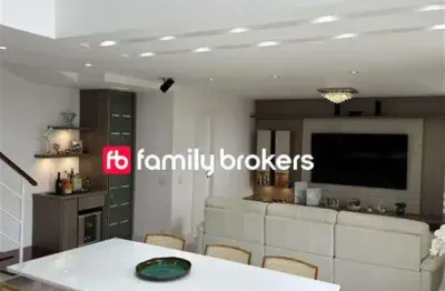 Apartamento duplex com 128m² | 2 quartos | escritório vista lagoa - península
