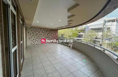 Recreio: gleba a - excelente apartamento com 135m² | 3 quartos | dependência