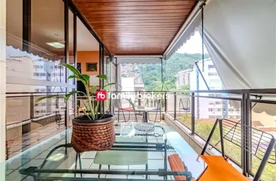Excelente apartamento de 137m² | 3 quartos | vista cristo redentor - botafogo.