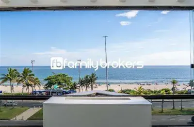 Barra da tijuca: magnífica cobertura no posto 3 | 4 quartos | 4 vagas | 370m²