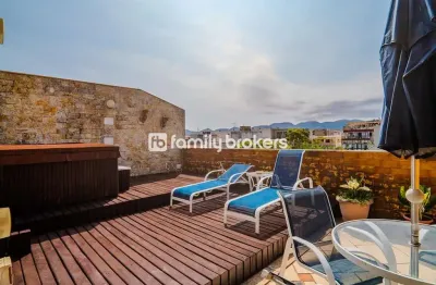 Gleba a do recreio: cobertura duplex 350m² | 4 quartos | 2 vagas | posto 10