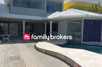 Condomínio vivendas do sol: belíssima casa triplex com 4 suítes e 350m² à venda