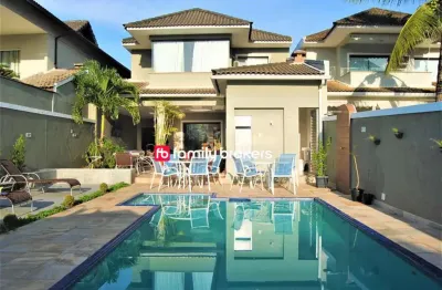 Condomínio vivendas do sol:  casa de 4 quartos e piscina à venda no recreio