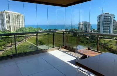 Apartamento para Locação em Rio de Janeiro, Barra da Tijuca, 4 dormitórios, 3 suítes, 5 banheiros, 2 vagas