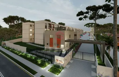 Apartamento com 2 quartos à venda na Rua Poeta Orlando Ferreira, Loteamento Bieda, Campo Largo
