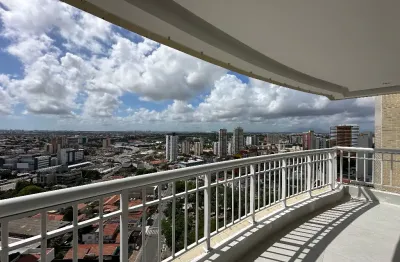 Condomínio via appia, bairro de fátima, 144m2, 3 suítes, varanda.