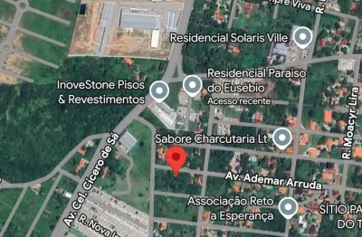 Terreno à venda na Avenida Ademar Arruda, 703 Lt Paraiso, Eusebio, Eusébio