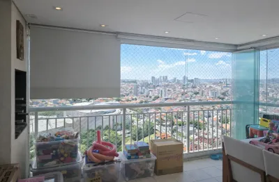 Apartamento para venda ou locação no Mandaqui com 3 quartos, suíte e varanda gourmet – 110 m² | Mobiliado