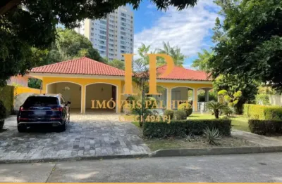 Vende-se mansão térrea, 4 suítes e piscina, condomínio parque residências