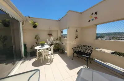 Cobertura com 4 quartos à venda na rua dos bandeirantes, 72, vila embaré, valinhos, 267 m2 por r$ 1.350.000