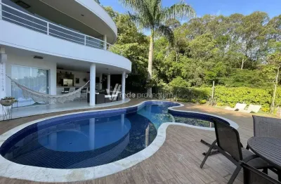 Casa em condomínio fechado com 3 quartos para alugar na estrada francisco von zuben, 1, chácara flora, valinhos, 638 m2 por r$ 28.300